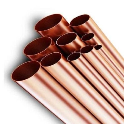 原材料 銅パイプ 6.5mm デコイル加工サービスと壁厚さ 1mm-220mm Sch5X-Sch XXS