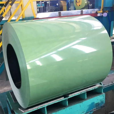 600-1250mm 幅 標準と耐久性のある色塗装鋼コイルストライプ