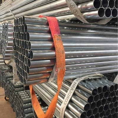 厳格な試験と冷たいロール技術に基づく定期的なスパンコールによる電化鋼管 48 3