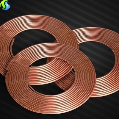 1mm-220mm 壁厚さ 5/8 最強強度 195 MPa の銅管 原材料