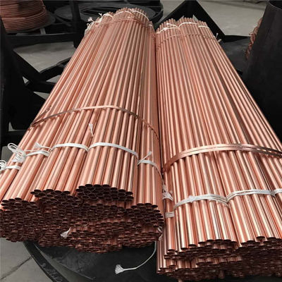 1mm-220mm 壁厚さ 5/8 最強強度 195 MPa の銅管 原材料