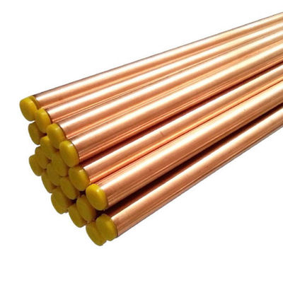 原材料 300mm直径の銅管 C1100 C1200級と壁厚さ1mm-220mm