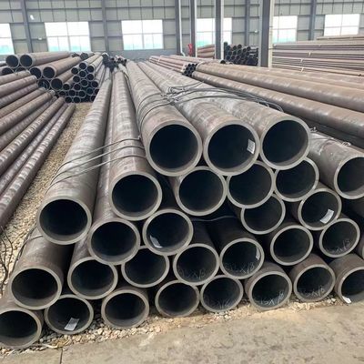 税抜Q195 Q215 Q235 SS400 S235 astm a335 溶接加工と丸切断形状のシームレス炭素鋼管