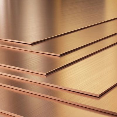 ソース あなたの1トンの最低注文 幅20〜2500mmと究極強度 ≥195MPaの銅板プレート