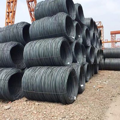 Q195 Q235 Q345 特別自由切断鋼 5.5mm 6.5mm ホットロール SAE 1008 炭素鋼ワイヤストッドコイル